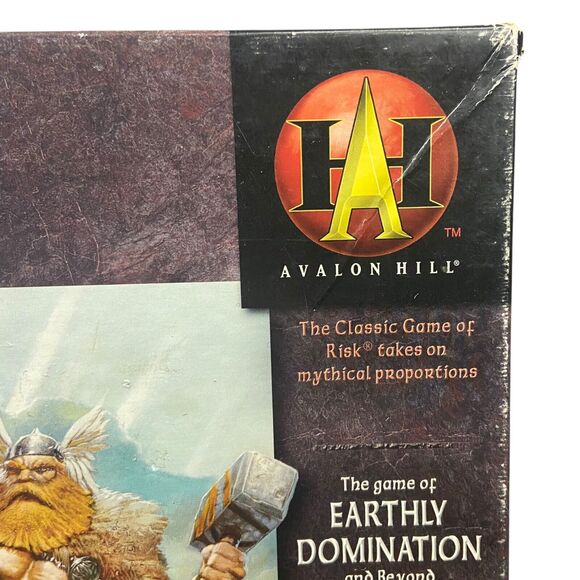 RISK GODSTORM Skill Board Game 2004 Hasbro Avalon Hill 105%COMPLETE! +17 TOKENS - Picture 2 of 15